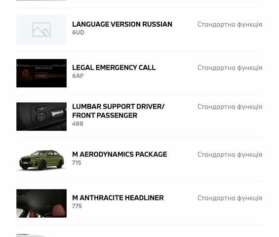Білий БМВ Х4, об'ємом двигуна 2 л та пробігом 5 тис. км за 61500 $, фото 26 на Automoto.ua