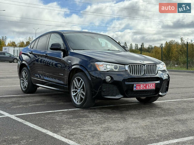 Чорний БМВ Х4, об'ємом двигуна 2 л та пробігом 230 тис. км за 19500 $, фото 1 на Automoto.ua