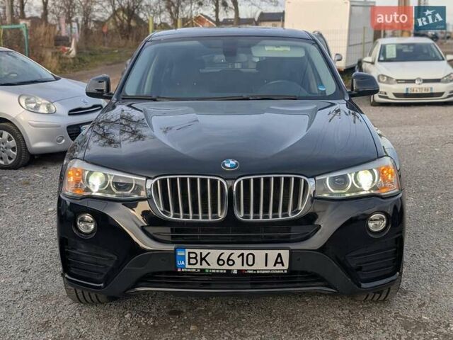 Черный БМВ Х4, объемом двигателя 2 л и пробегом 95 тыс. км за 20850 $, фото 6 на Automoto.ua