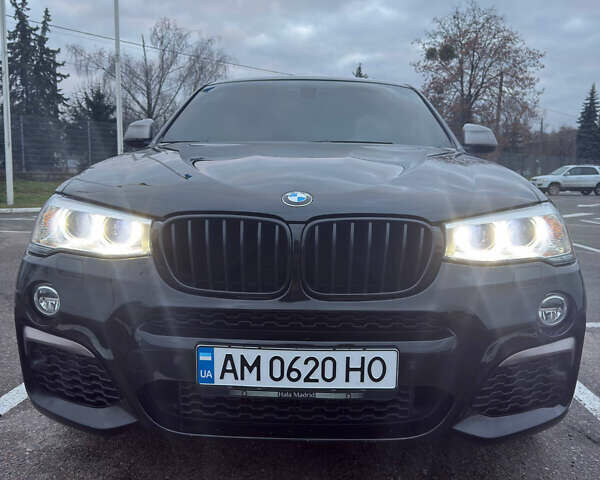 Черный БМВ Х4, объемом двигателя 2.98 л и пробегом 77 тыс. км за 33800 $, фото 2 на Automoto.ua
