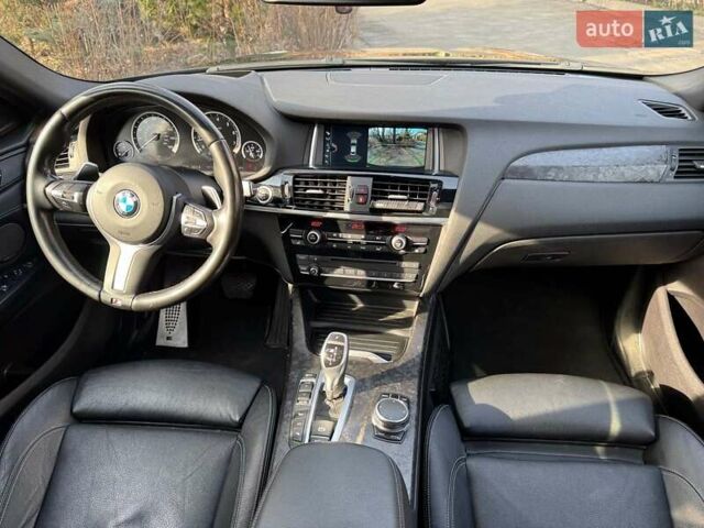 Черный БМВ Х4, объемом двигателя 3 л и пробегом 125 тыс. км за 28290 $, фото 22 на Automoto.ua