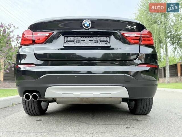 Черный БМВ Х4, объемом двигателя 2 л и пробегом 91 тыс. км за 25700 $, фото 3 на Automoto.ua