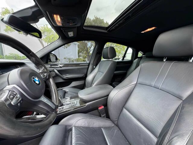 Черный БМВ Х4, объемом двигателя 3 л и пробегом 48 тыс. км за 16700 $, фото 7 на Automoto.ua