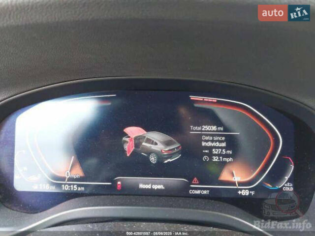 Чорний БМВ Х4, об'ємом двигуна 2 л та пробігом 40 тис. км за 44000 $, фото 5 на Automoto.ua