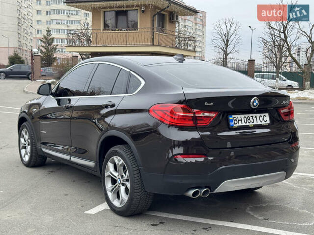 Коричневый БМВ Х4, объемом двигателя 2.99 л и пробегом 122 тыс. км за 24500 $, фото 3 на Automoto.ua