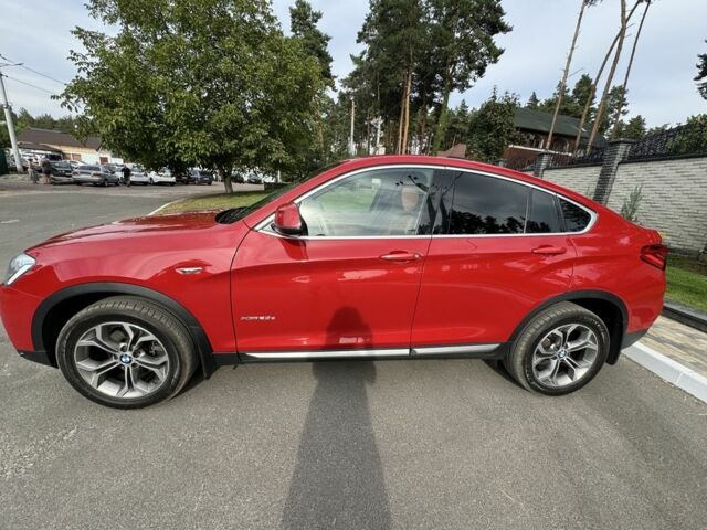 Красный БМВ Х4, объемом двигателя 2 л и пробегом 52 тыс. км за 34000 $, фото 6 на Automoto.ua