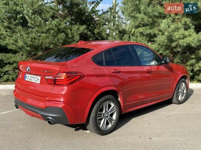 Красный БМВ Х4, объемом двигателя 2.98 л и пробегом 92 тыс. км за 21250 $, фото 6 на Automoto.ua