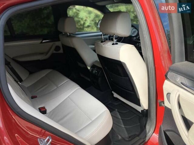 Красный БМВ Х4, объемом двигателя 2.98 л и пробегом 92 тыс. км за 21250 $, фото 15 на Automoto.ua