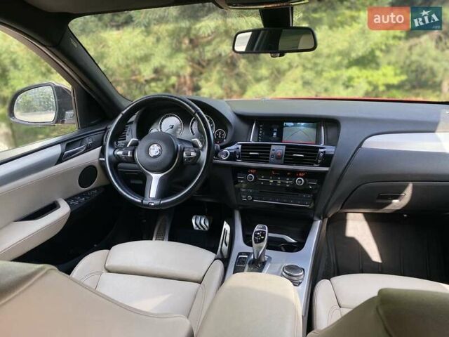 Красный БМВ Х4, объемом двигателя 2.98 л и пробегом 92 тыс. км за 21250 $, фото 18 на Automoto.ua