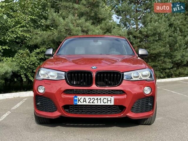 Красный БМВ Х4, объемом двигателя 2.98 л и пробегом 92 тыс. км за 21250 $, фото 3 на Automoto.ua