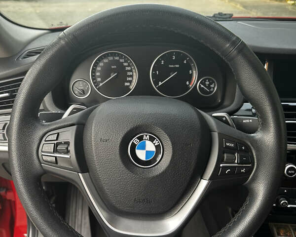 Красный БМВ Х4, объемом двигателя 2 л и пробегом 111 тыс. км за 29000 $, фото 11 на Automoto.ua