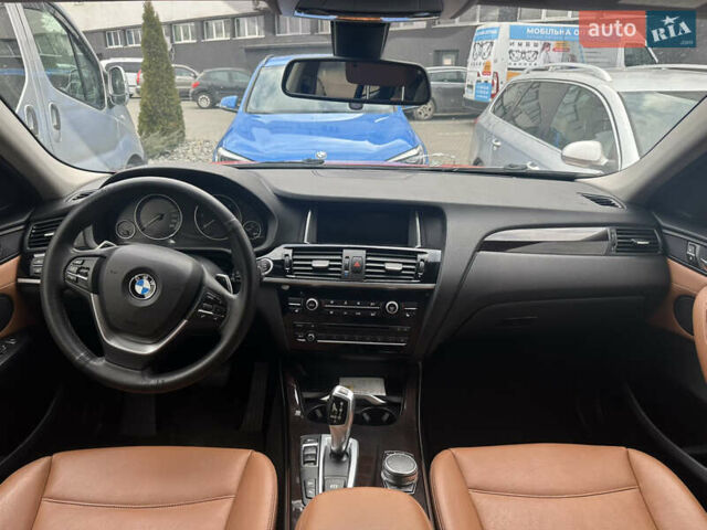 Красный БМВ Х4, объемом двигателя 2 л и пробегом 111 тыс. км за 29000 $, фото 12 на Automoto.ua