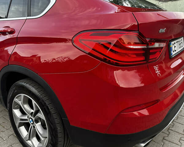 Красный БМВ Х4, объемом двигателя 2 л и пробегом 111 тыс. км за 29000 $, фото 8 на Automoto.ua