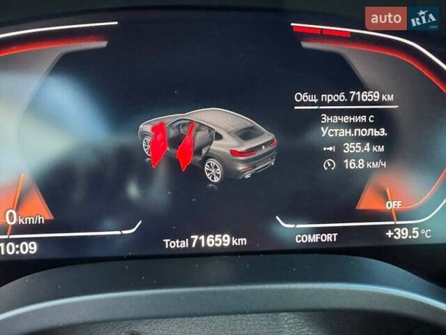 Красный БМВ Х4, объемом двигателя 2 л и пробегом 71 тыс. км за 38500 $, фото 11 на Automoto.ua