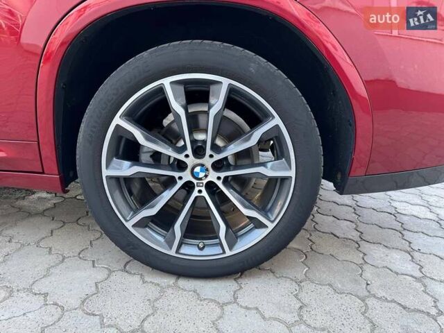 Красный БМВ Х4, объемом двигателя 2 л и пробегом 71 тыс. км за 38500 $, фото 6 на Automoto.ua