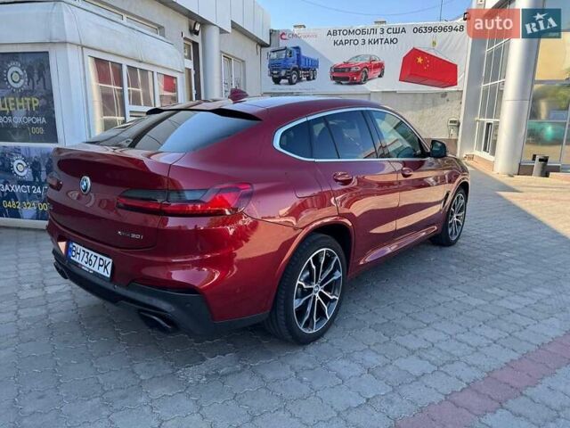 Красный БМВ Х4, объемом двигателя 2 л и пробегом 71 тыс. км за 38500 $, фото 5 на Automoto.ua