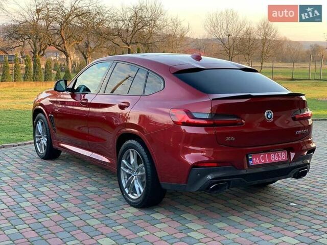 Красный БМВ Х4, объемом двигателя 3 л и пробегом 72 тыс. км за 42700 $, фото 6 на Automoto.ua