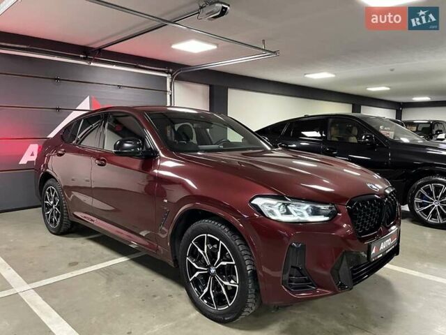 Красный БМВ Х4, объемом двигателя 2 л и пробегом 67 тыс. км за 55700 $, фото 1 на Automoto.ua