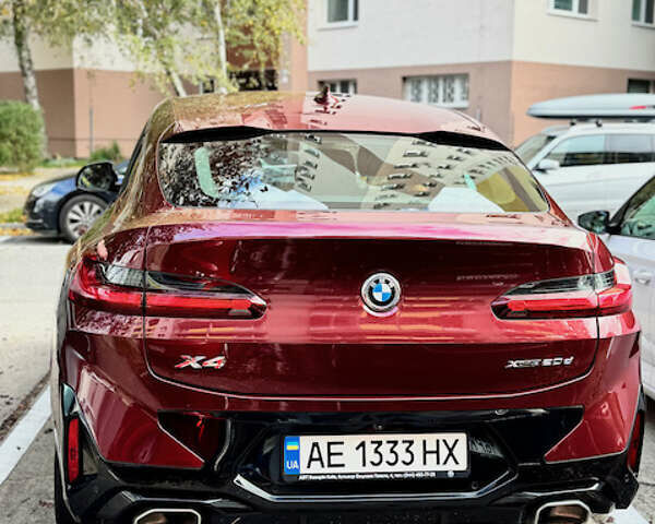 Красный БМВ Х4, объемом двигателя 2 л и пробегом 16 тыс. км за 58700 $, фото 3 на Automoto.ua