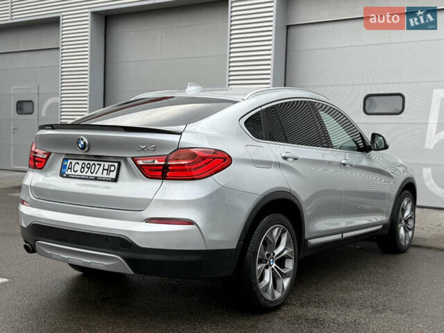 Серый БМВ Х4, объемом двигателя 2 л и пробегом 162 тыс. км за 23500 $, фото 13 на Automoto.ua