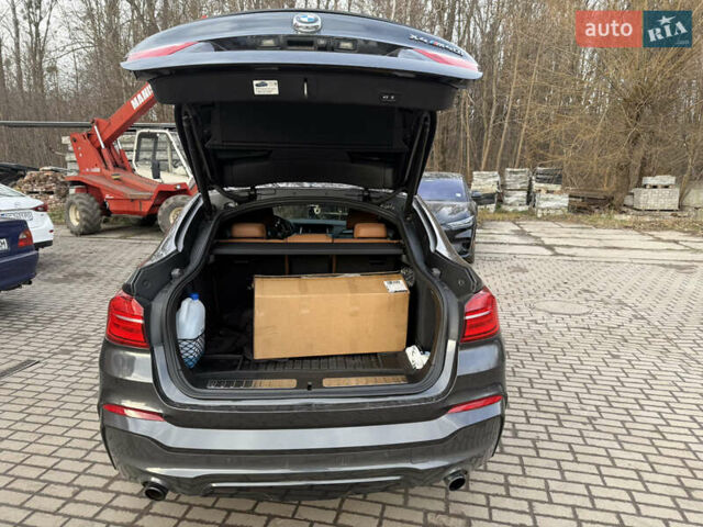 Серый БМВ Х4, объемом двигателя 3 л и пробегом 105 тыс. км за 27499 $, фото 19 на Automoto.ua