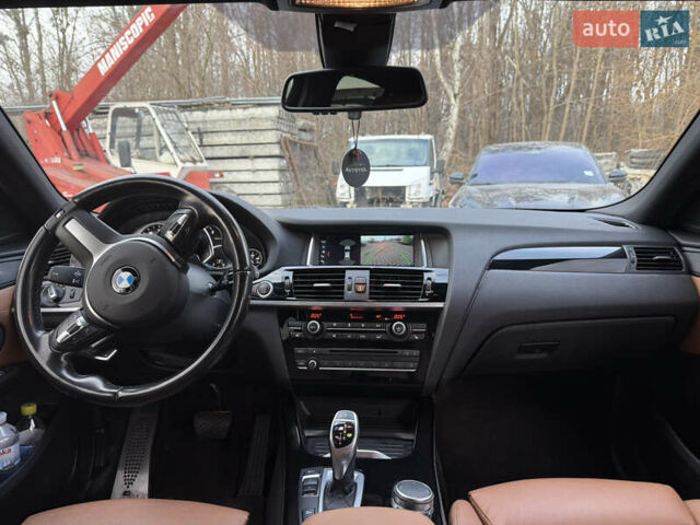 Серый БМВ Х4, объемом двигателя 3 л и пробегом 105 тыс. км за 27499 $, фото 12 на Automoto.ua