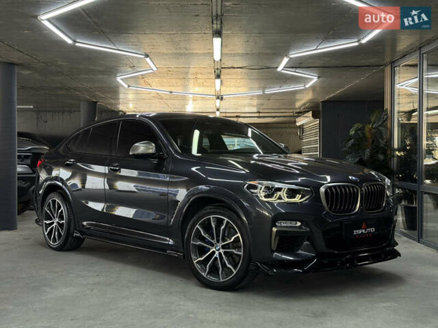 Серый БМВ Х4, объемом двигателя 3 л и пробегом 59 тыс. км за 45900 $, фото 1 на Automoto.ua