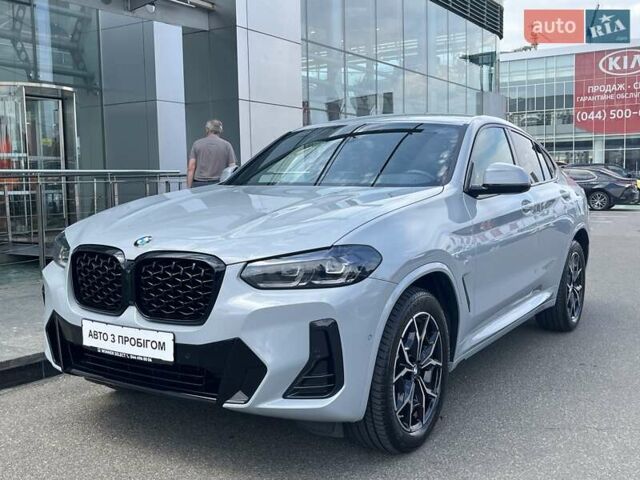 Серый БМВ Х4, объемом двигателя 2 л и пробегом 22 тыс. км за 58567 $, фото 1 на Automoto.ua
