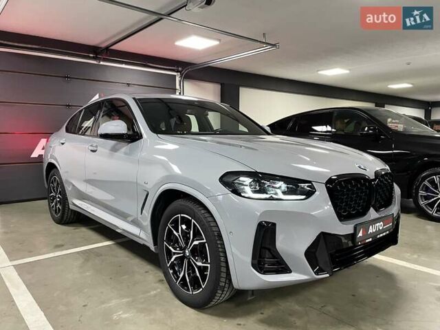 Серый БМВ Х4, объемом двигателя 2 л и пробегом 2 тыс. км за 65700 $, фото 2 на Automoto.ua