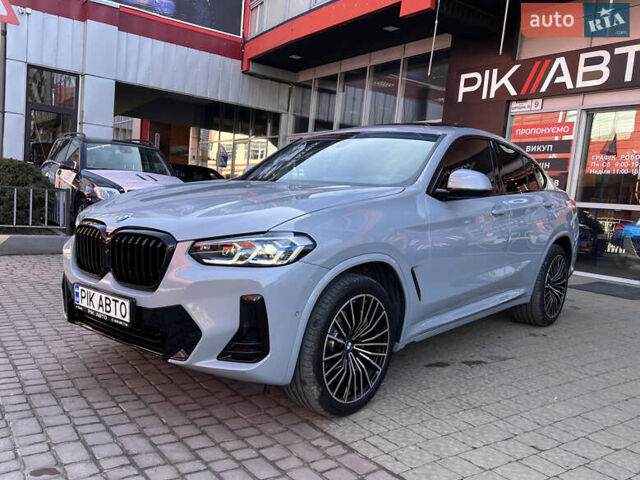 Серый БМВ Х4, объемом двигателя 2 л и пробегом 22 тыс. км за 59900 $, фото 1 на Automoto.ua