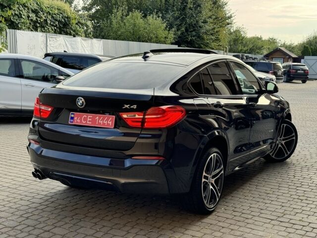 БМВ Х4 2015 в Ужгороде на Automoto.ua Синий БМВ Х4, объемом двигателя 3 л и пробегом 217 тыс. км за 18950 $, фото 3 на Automoto.ua