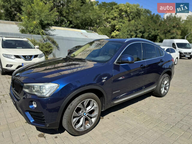 Синий БМВ Х4, объемом двигателя 2 л и пробегом 171 тыс. км за 20800 $, фото 3 на Automoto.ua