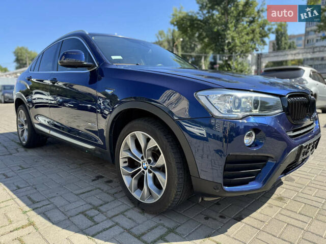 Синий БМВ Х4, объемом двигателя 2 л и пробегом 171 тыс. км за 20800 $, фото 1 на Automoto.ua