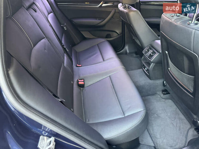 Синий БМВ Х4, объемом двигателя 2 л и пробегом 150 тыс. км за 24900 $, фото 27 на Automoto.ua