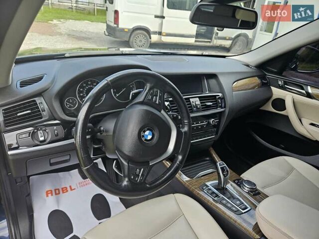 Синий БМВ Х4, объемом двигателя 2 л и пробегом 145 тыс. км за 19700 $, фото 2 на Automoto.ua