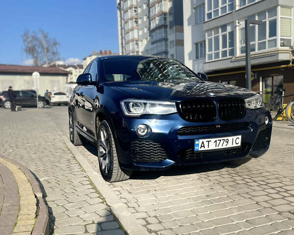 Синій БМВ Х4, об'ємом двигуна 2 л та пробігом 42 тис. км за 22800 $, фото 8 на Automoto.ua