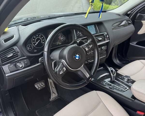 Синій БМВ Х4, об'ємом двигуна 2.98 л та пробігом 138 тис. км за 24500 $, фото 10 на Automoto.ua