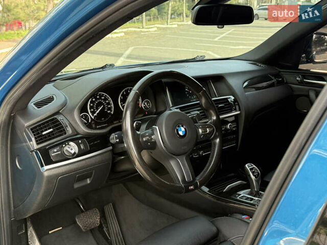 Синій БМВ Х4, об'ємом двигуна 2.98 л та пробігом 130 тис. км за 28300 $, фото 20 на Automoto.ua