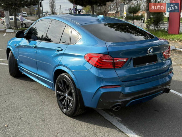 Синій БМВ Х4, об'ємом двигуна 2.98 л та пробігом 130 тис. км за 28300 $, фото 7 на Automoto.ua