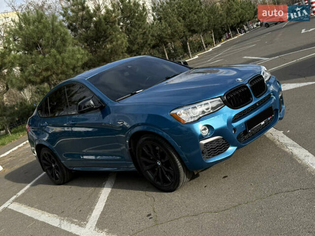 Синій БМВ Х4, об'ємом двигуна 2.98 л та пробігом 130 тис. км за 28300 $, фото 12 на Automoto.ua