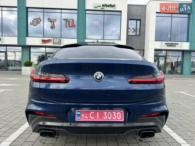 Синий БМВ Х4, объемом двигателя 3 л и пробегом 139 тыс. км за 36500 $, фото 10 на Automoto.ua