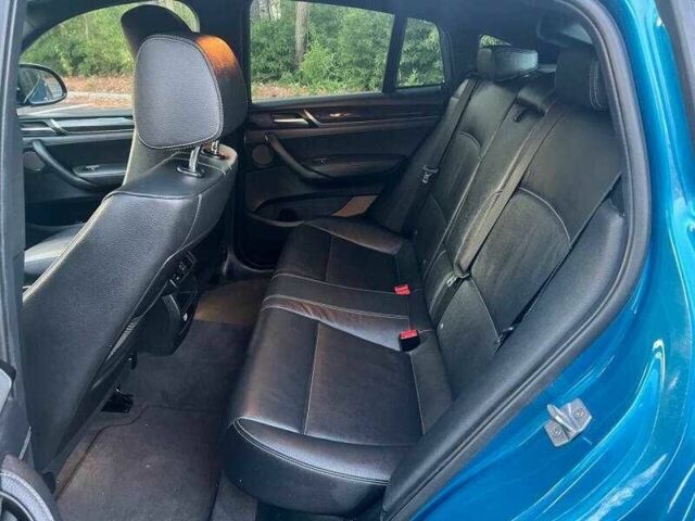 Синий БМВ Х4, объемом двигателя 3 л и пробегом 43 тыс. км за 8300 $, фото 16 на Automoto.ua
