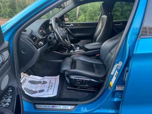 Синий БМВ Х4, объемом двигателя 3 л и пробегом 43 тыс. км за 8300 $, фото 9 на Automoto.ua
