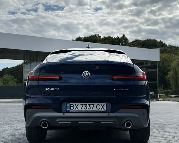 БМВ Х4 2018 в Каменце-Подольском на Automoto.ua Синий БМВ Х4, объемом двигателя 2 л и пробегом 124 тыс. км за 39700 $, фото 12 на Automoto.ua