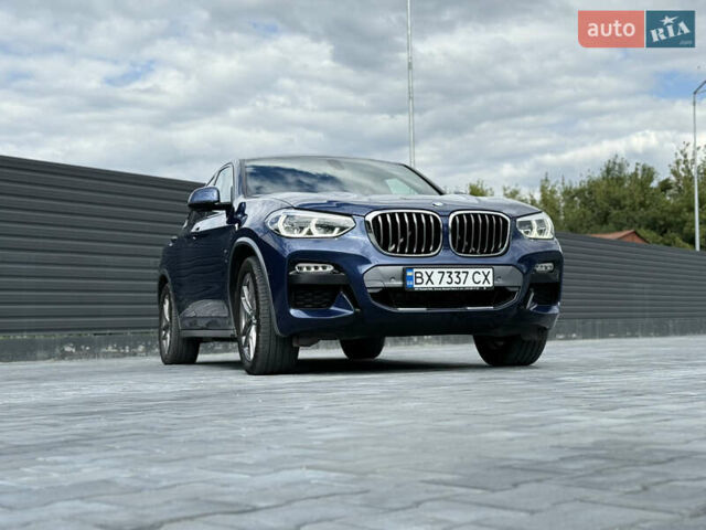 БМВ Х4 2018 в Каменце-Подольском на Automoto.ua Синий БМВ Х4, объемом двигателя 2 л и пробегом 124 тыс. км за 39700 $, фото 7 на Automoto.ua