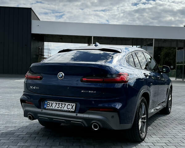 БМВ Х4 2018 в Каменце-Подольском на Automoto.ua Синий БМВ Х4, объемом двигателя 2 л и пробегом 124 тыс. км за 39700 $, фото 11 на Automoto.ua