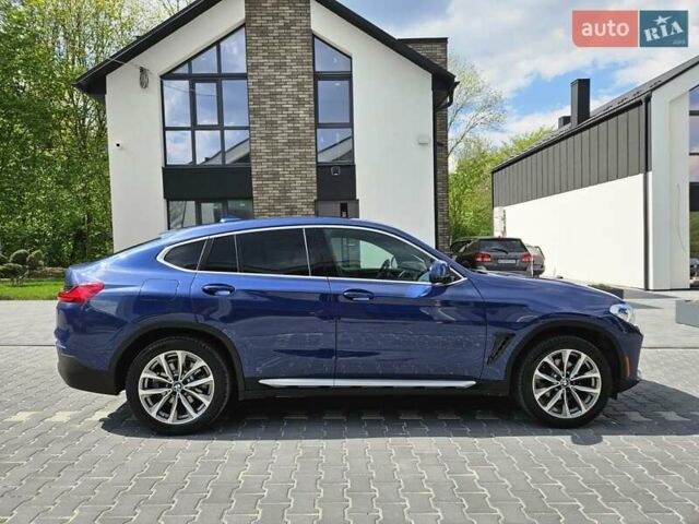 БМВ Х4 2019 в Тернополе на Automoto.ua Синий БМВ Х4, объемом двигателя 2 л и пробегом 84 тыс. км за 36000 $, фото 3 на Automoto.ua