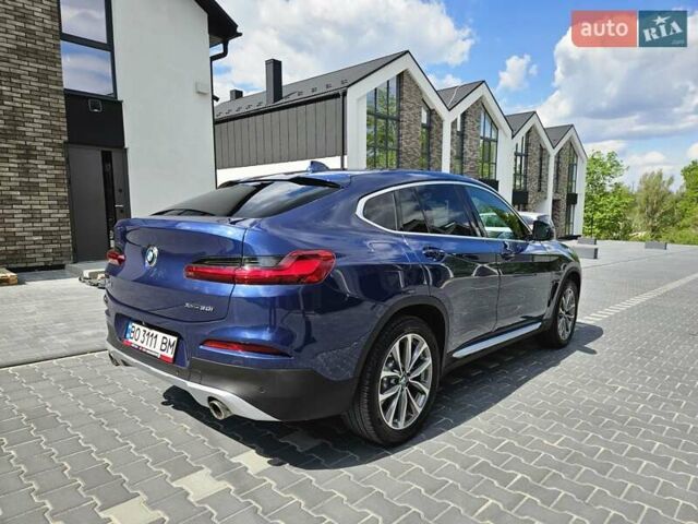 БМВ Х4 2019 в Тернополе на Automoto.ua Синий БМВ Х4, объемом двигателя 2 л и пробегом 84 тыс. км за 36000 $, фото 26 на Automoto.ua
