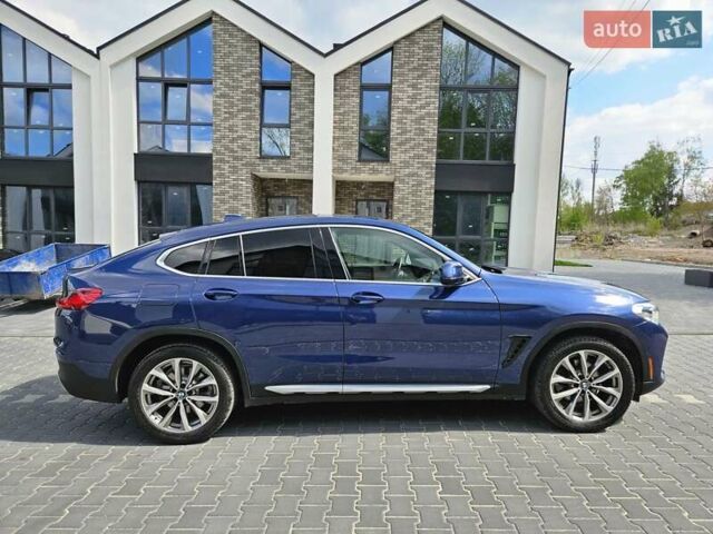 БМВ Х4 2019 в Тернополе на Automoto.ua Синий БМВ Х4, объемом двигателя 2 л и пробегом 84 тыс. км за 36000 $, фото 8 на Automoto.ua