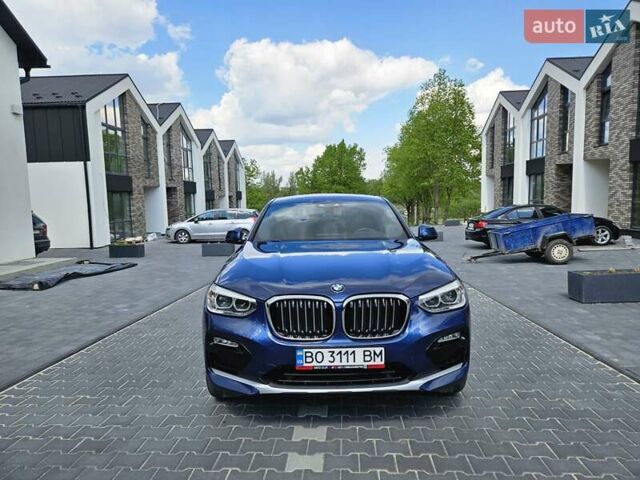 БМВ Х4 2019 в Тернополе на Automoto.ua Синий БМВ Х4, объемом двигателя 2 л и пробегом 84 тыс. км за 36000 $, фото 25 на Automoto.ua